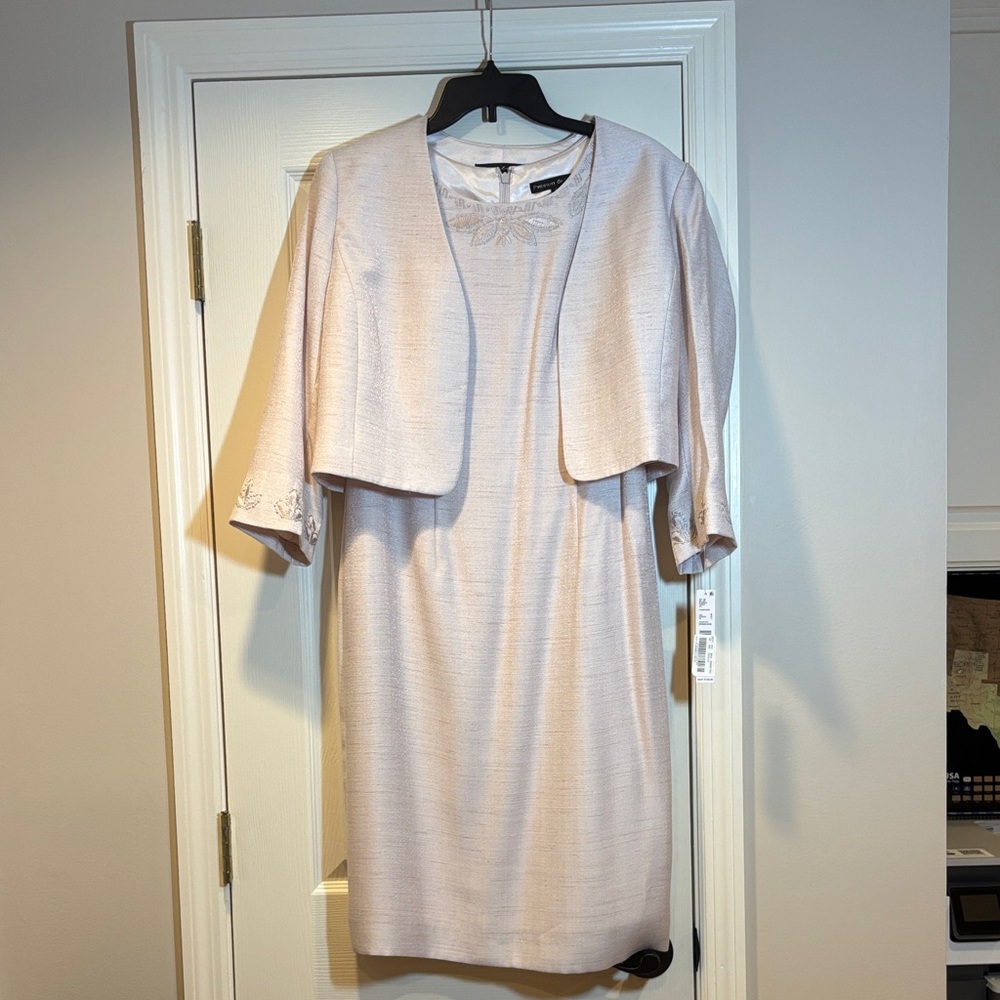 Blush “Champagne” Preston & York Dress with Jacket